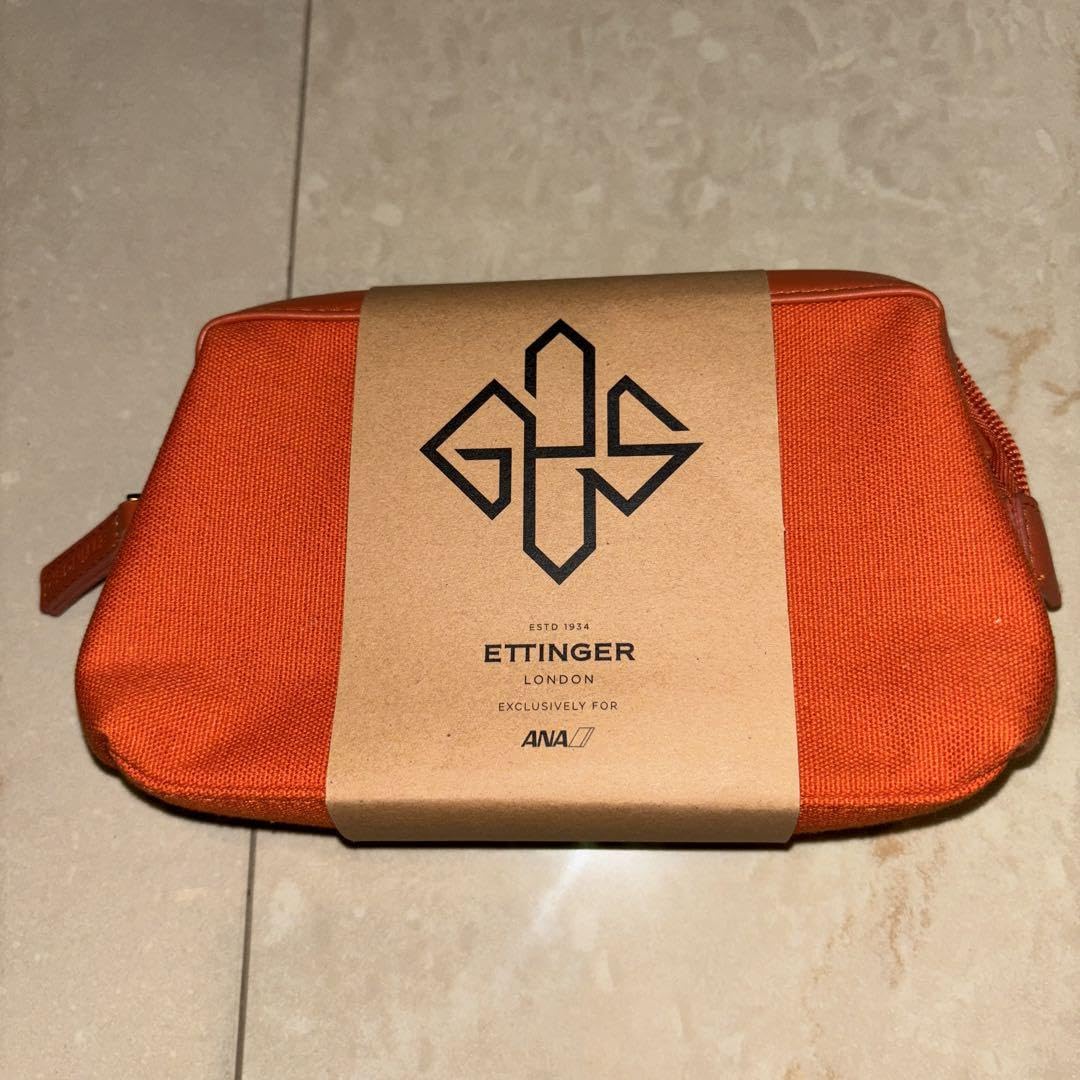 Amazon.co.jp: ANA 国際線 ビジネスクラス ETTINGER アメニティポーチ